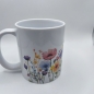 Preview: Aquarell Tasse Blumenwiese 1