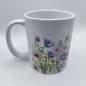Preview: Blumenwiese 3 Aquarell Tasse