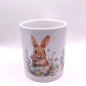 Preview: Tasse Kaninchen braun Frühling