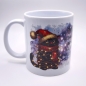 Preview: Weihnachts-Tasse Katze mit Beleuchtung