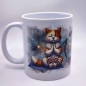 Preview: Katzen Yoga tasse