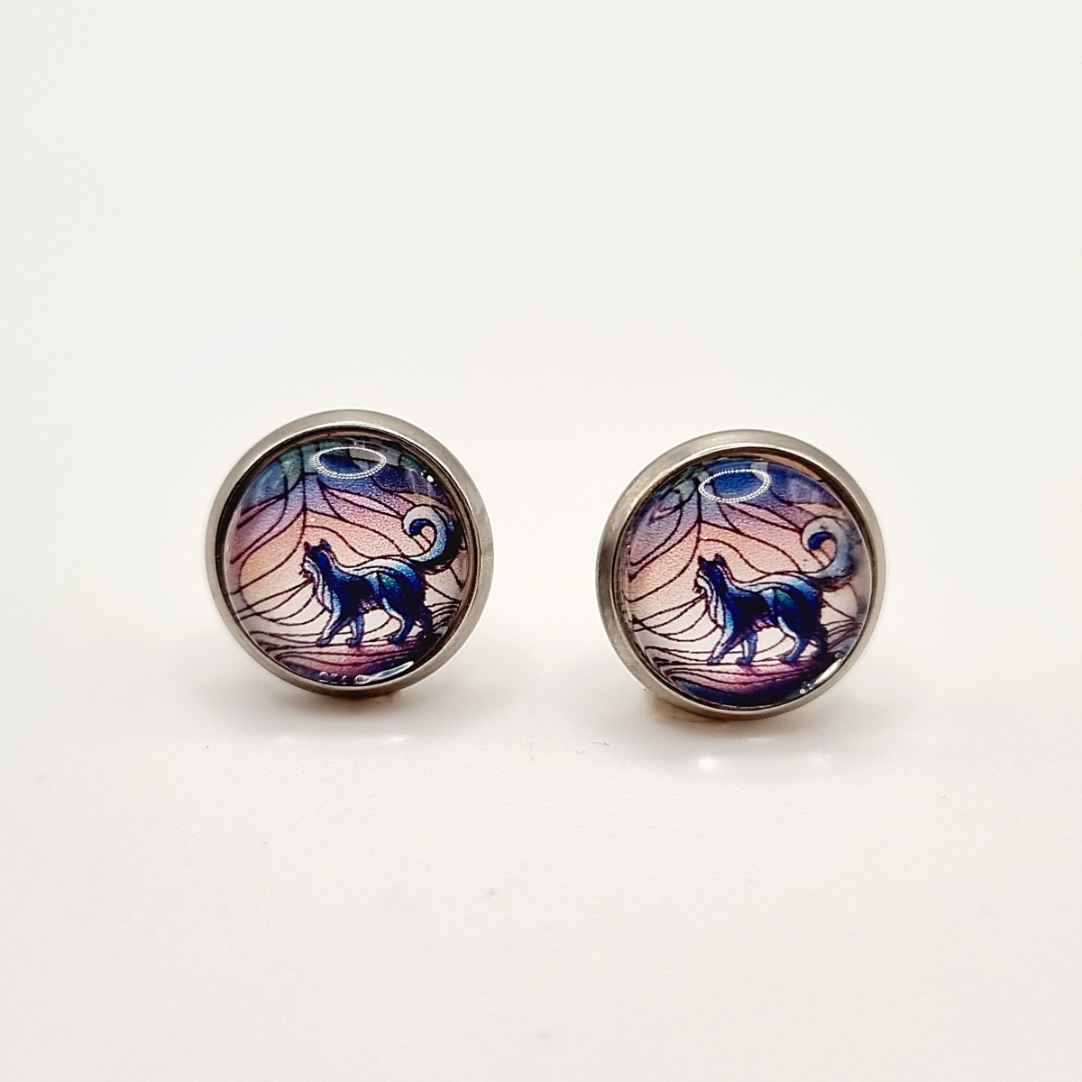 Traumwelten Katze Cabochon 10mm