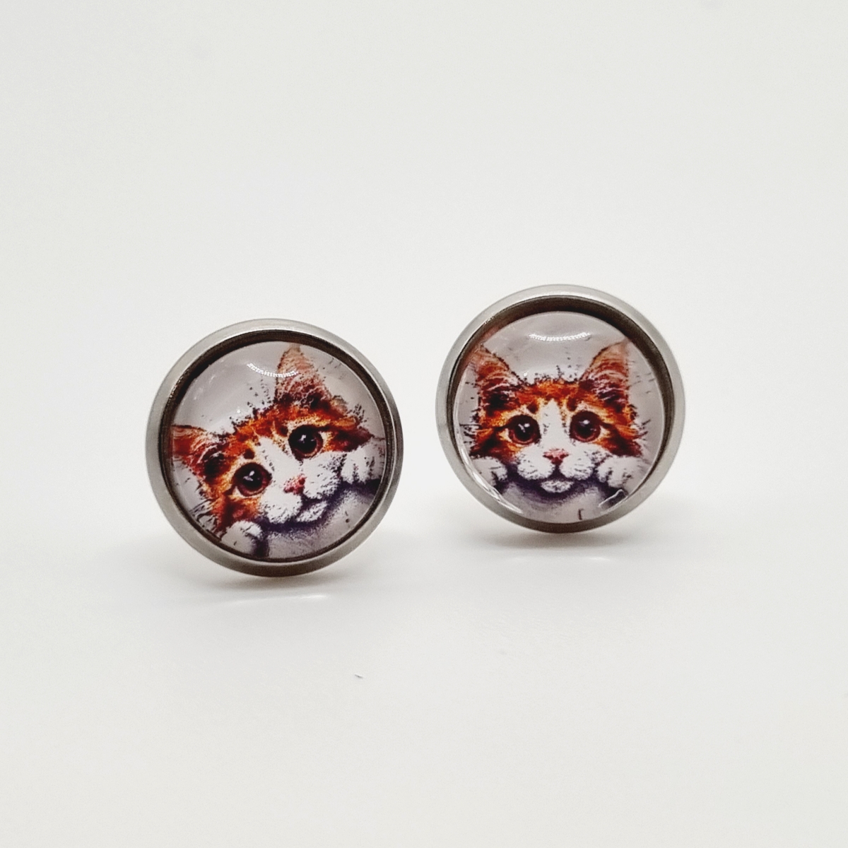 Süße Blick Katze Cabochon 10mm