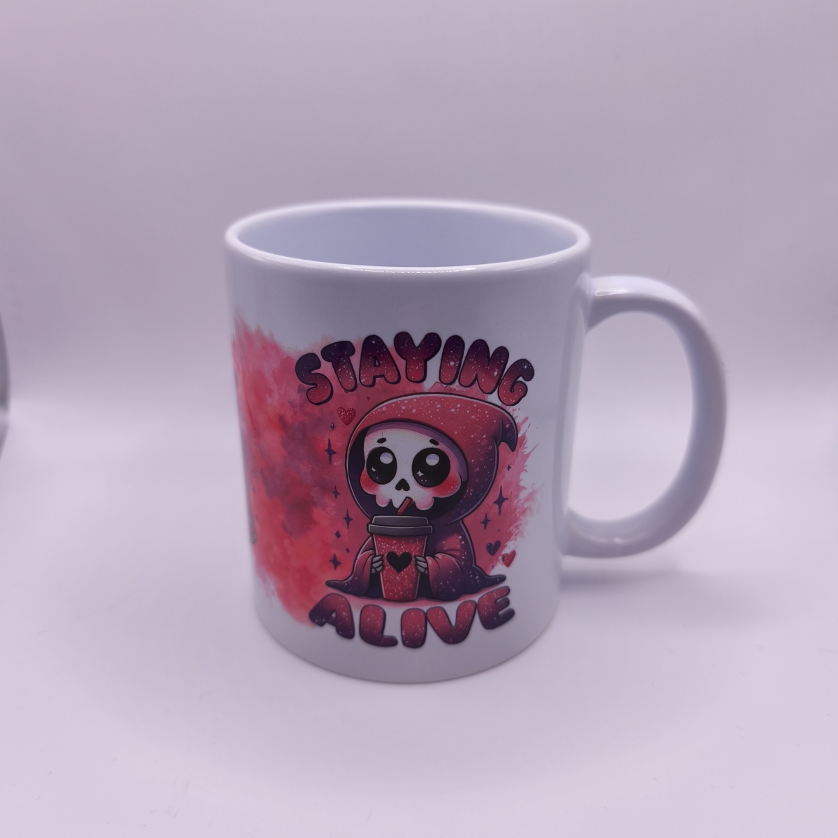 Tasse Reaper Staying Alive