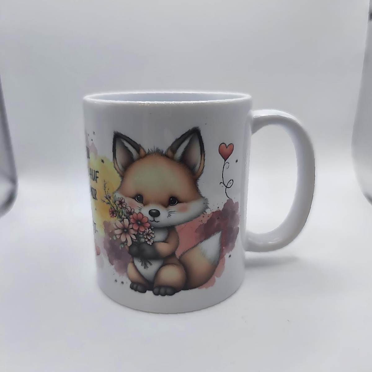 Preview: Fuchs Tasse Pass auf dich auf