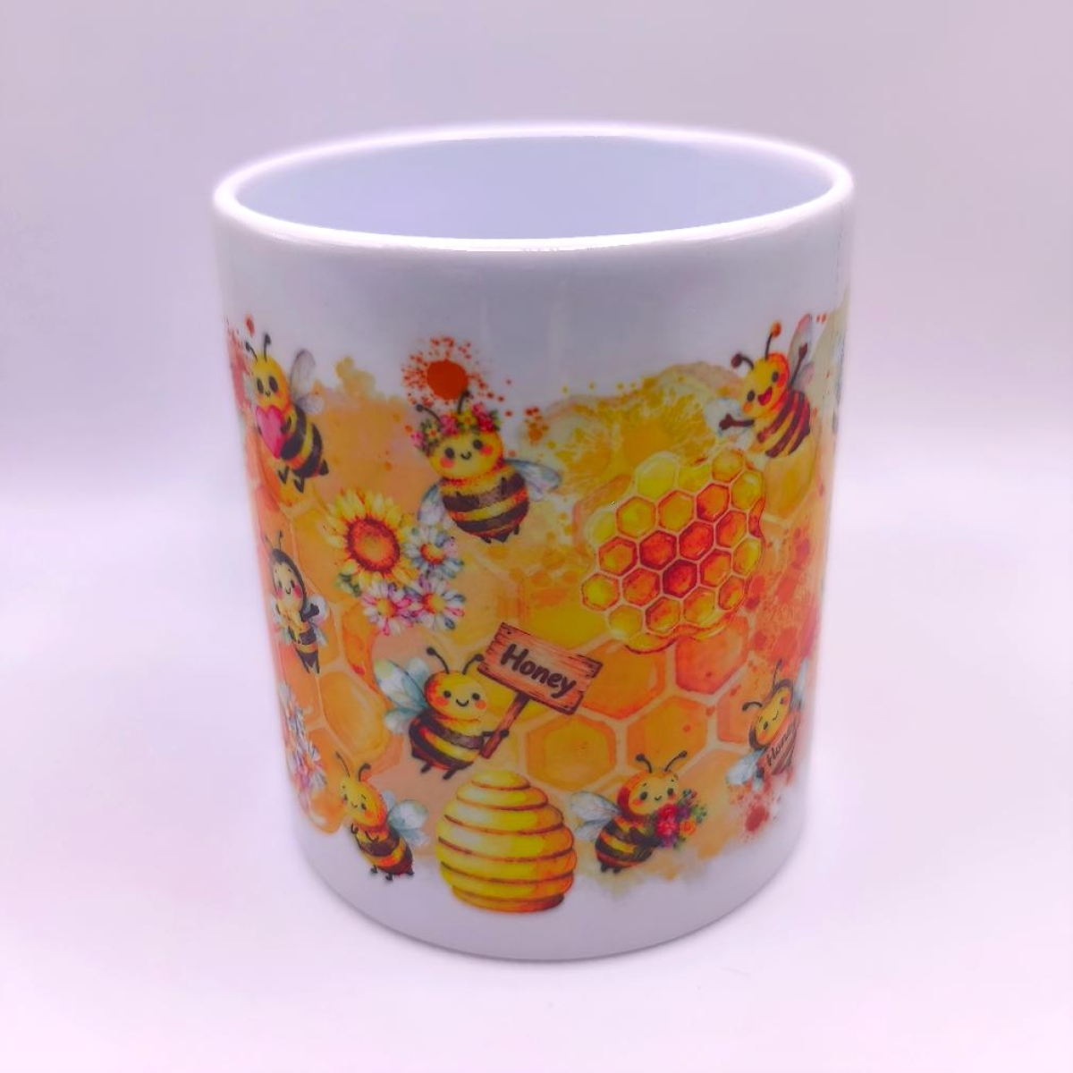 Preview: Tasse süßer Bienenschwarm