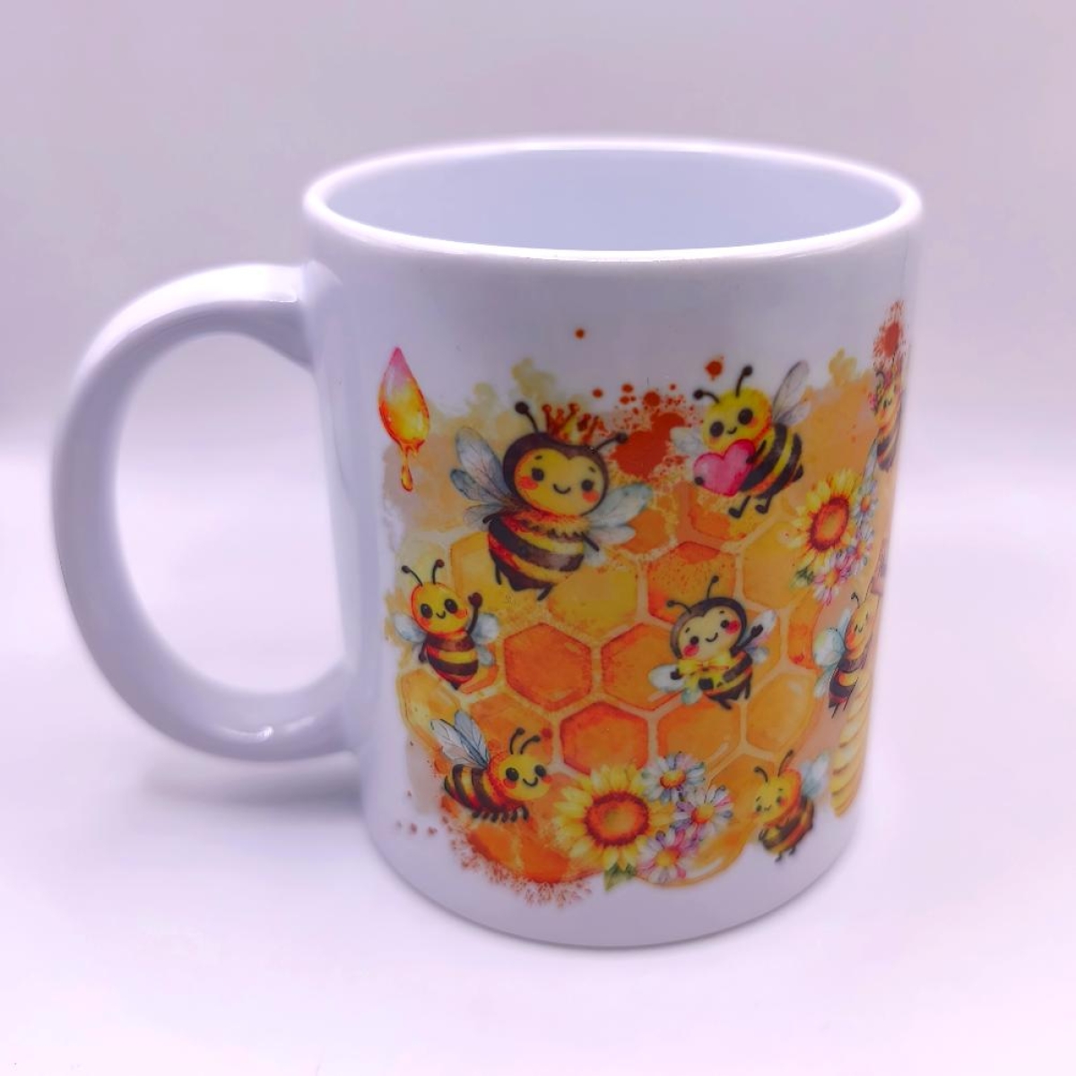 Preview: Tasse süßer Bienenschwarm