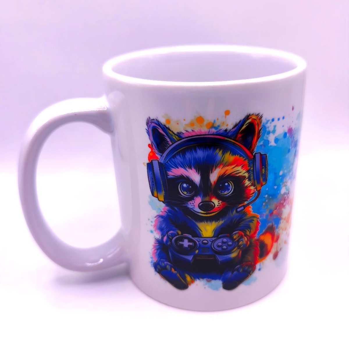 Preview: Tasse Gamer Waschbär