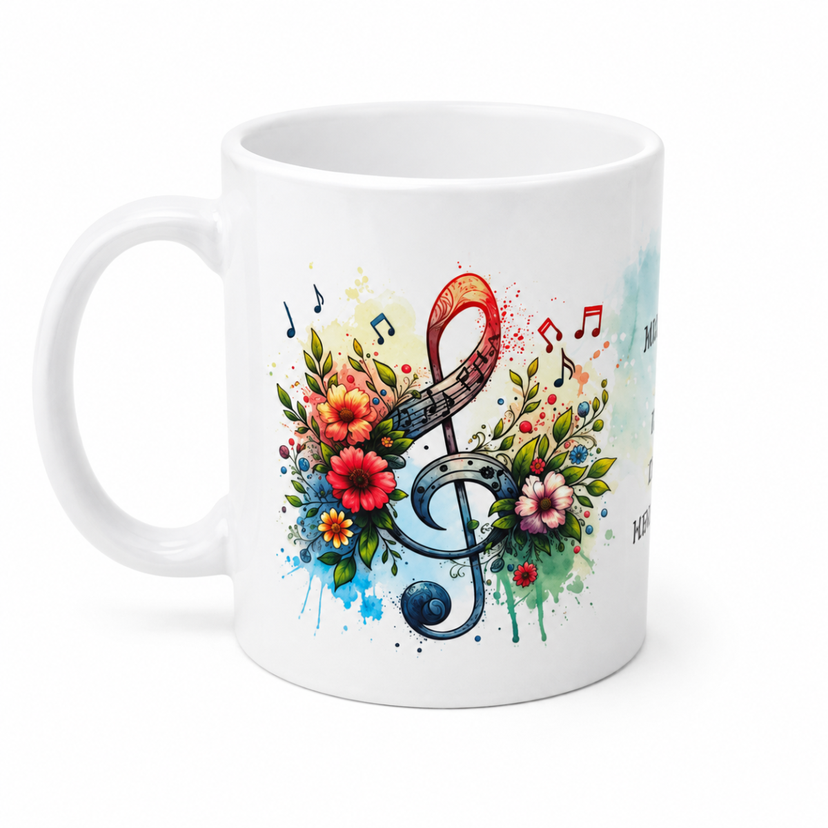 Tasse Musikschlüssel