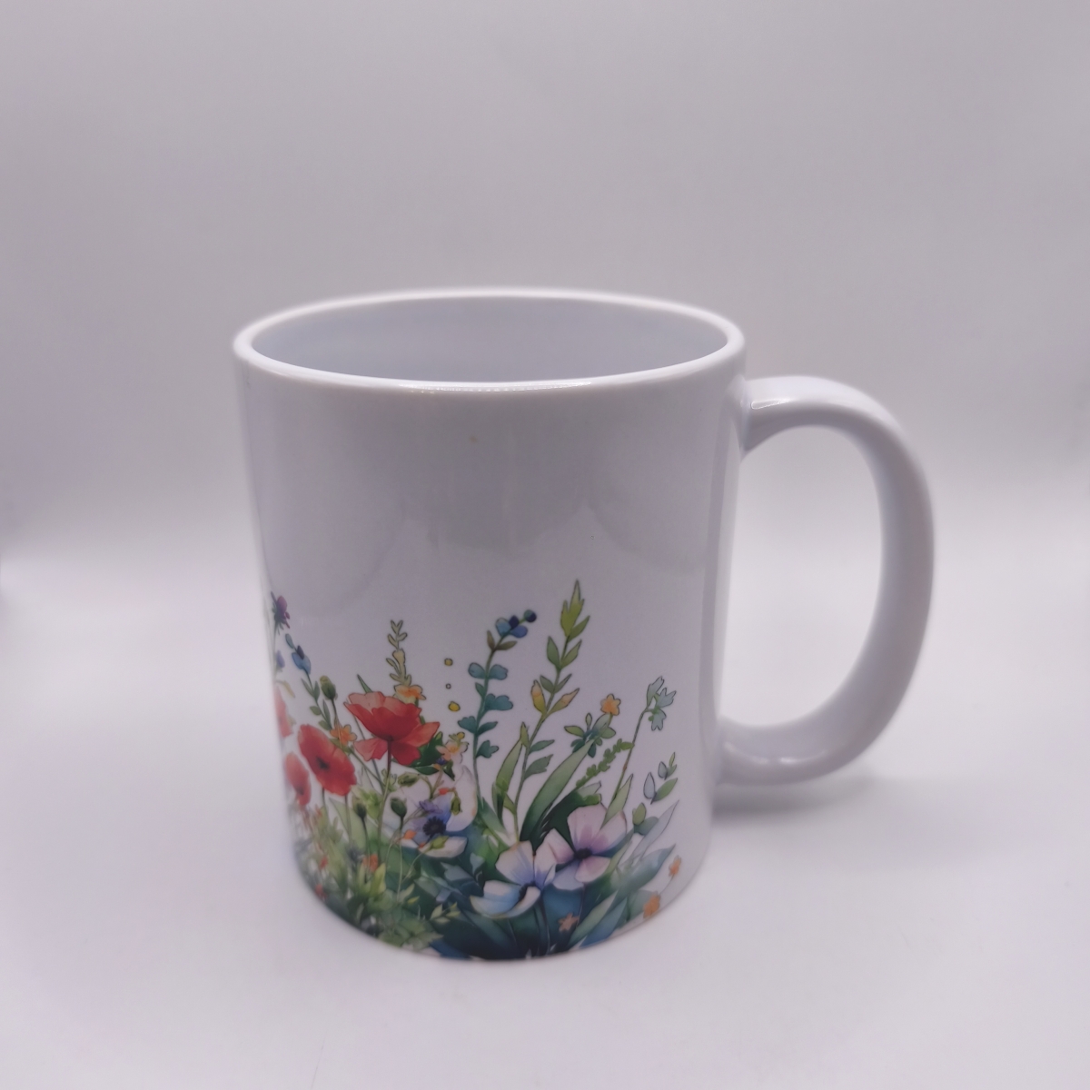 Blumenwiese 2 Aquarell Tasse