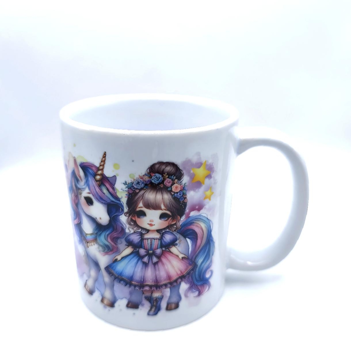 Preview: Tasse mit Prinzessinnen und Einhorn