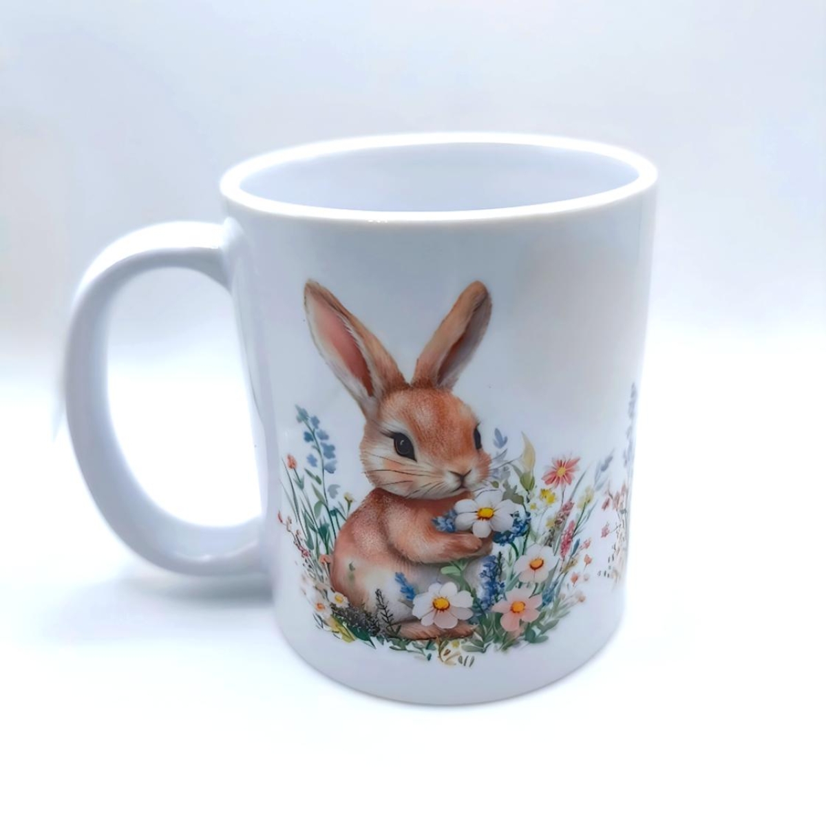 Preview: Tasse Kaninchen braun Frühling