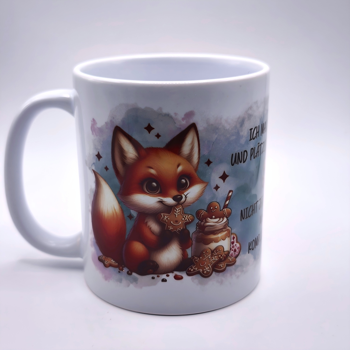 Weihnachts Tasse Winterfuchs