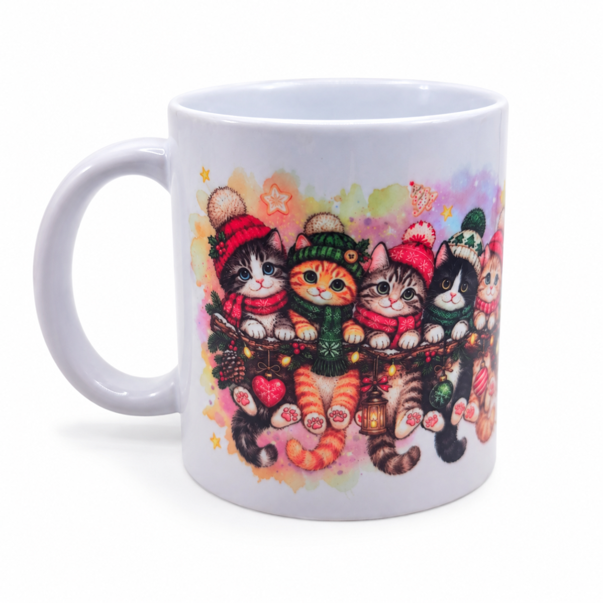 Weihnachts Katzen Tasse