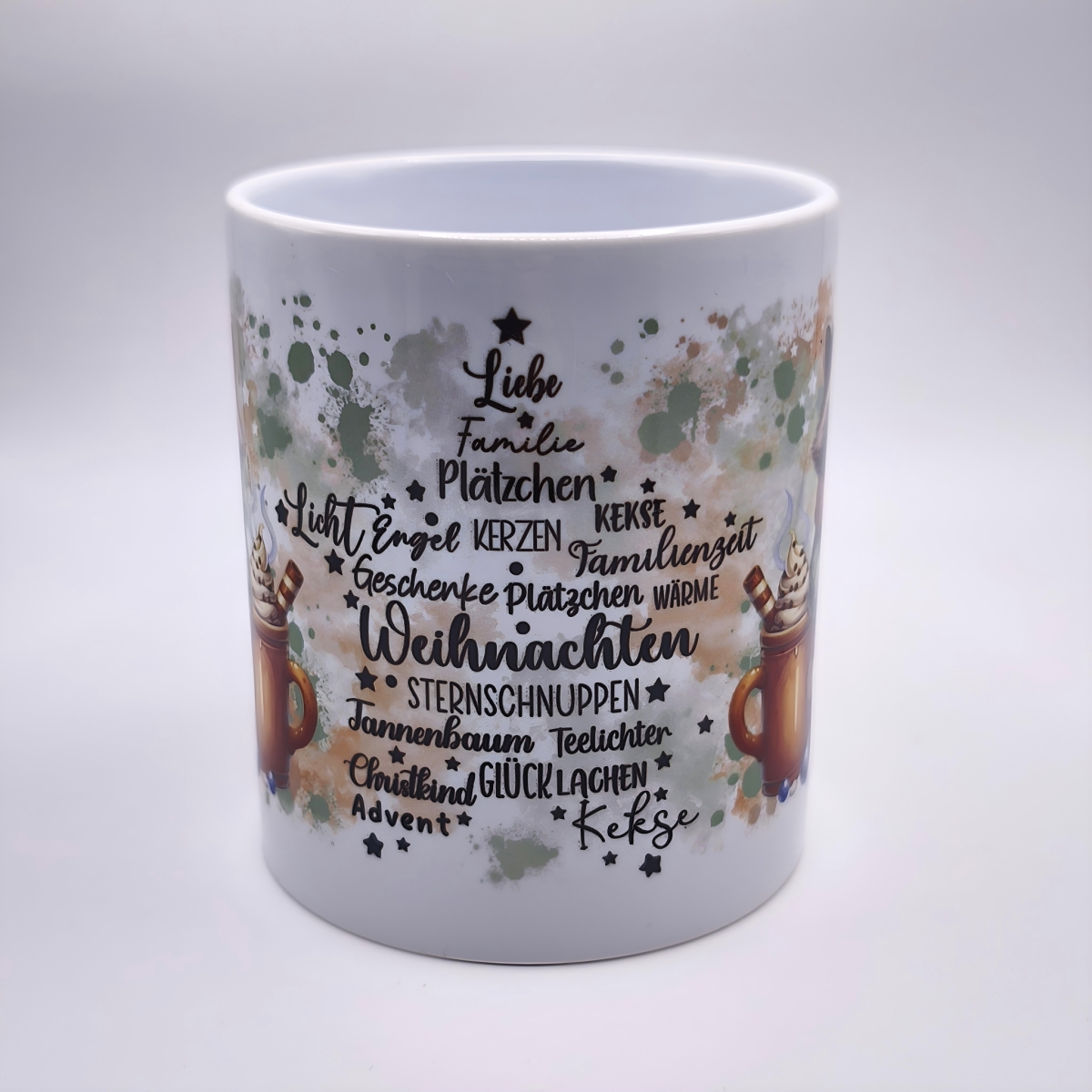 Preview: Weihnachts-Tasse Waschbär