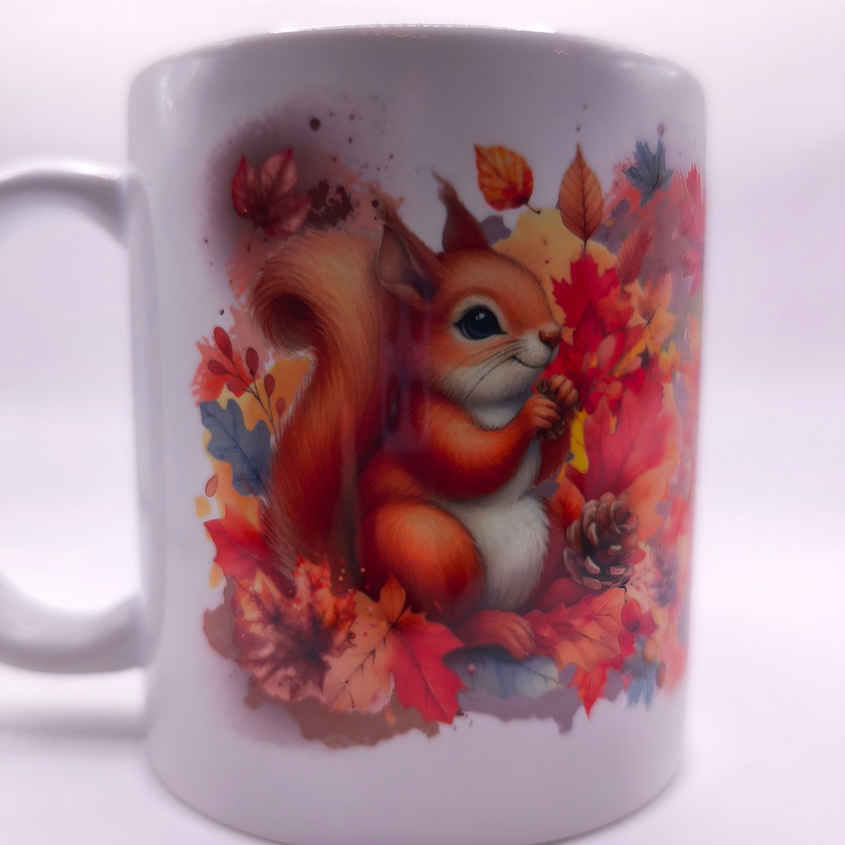 Herbst Tasse Eichhörnchen
