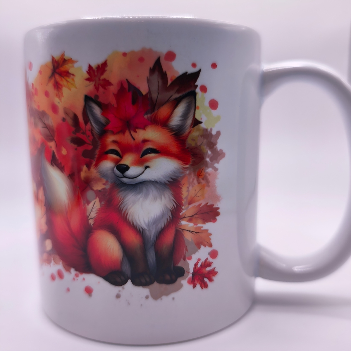 Herbst Tasse Fuchs