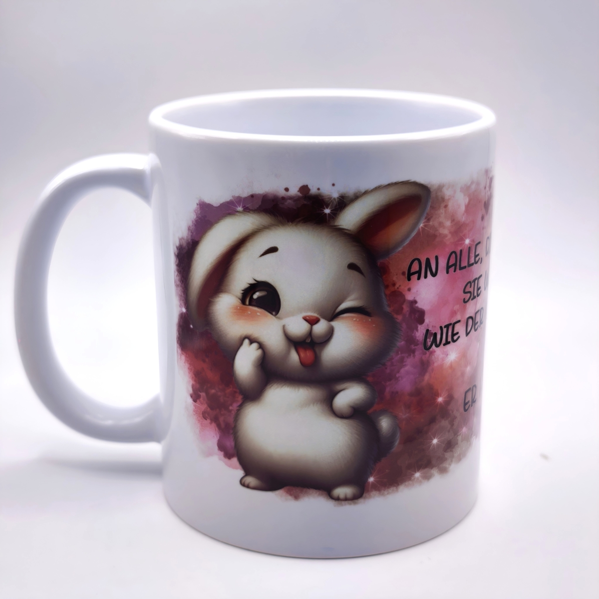 Frecher Hase  Tasse