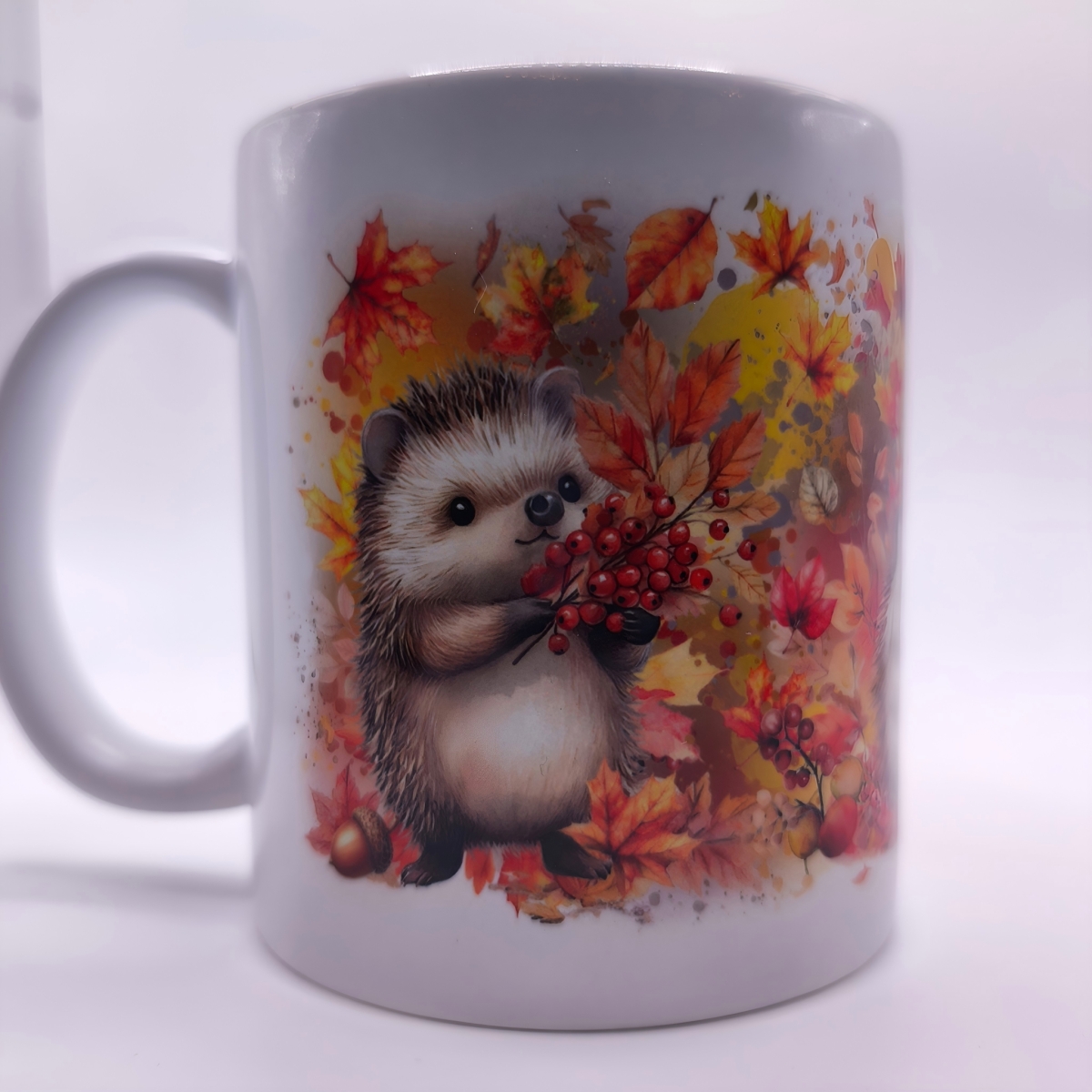 Herbst Tasse Igelchen