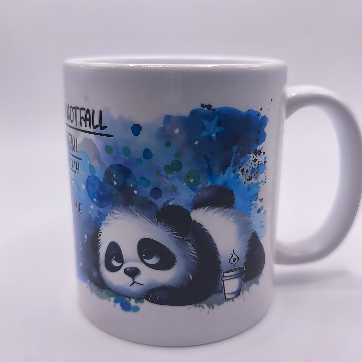Tasse Pandabären Aquarell