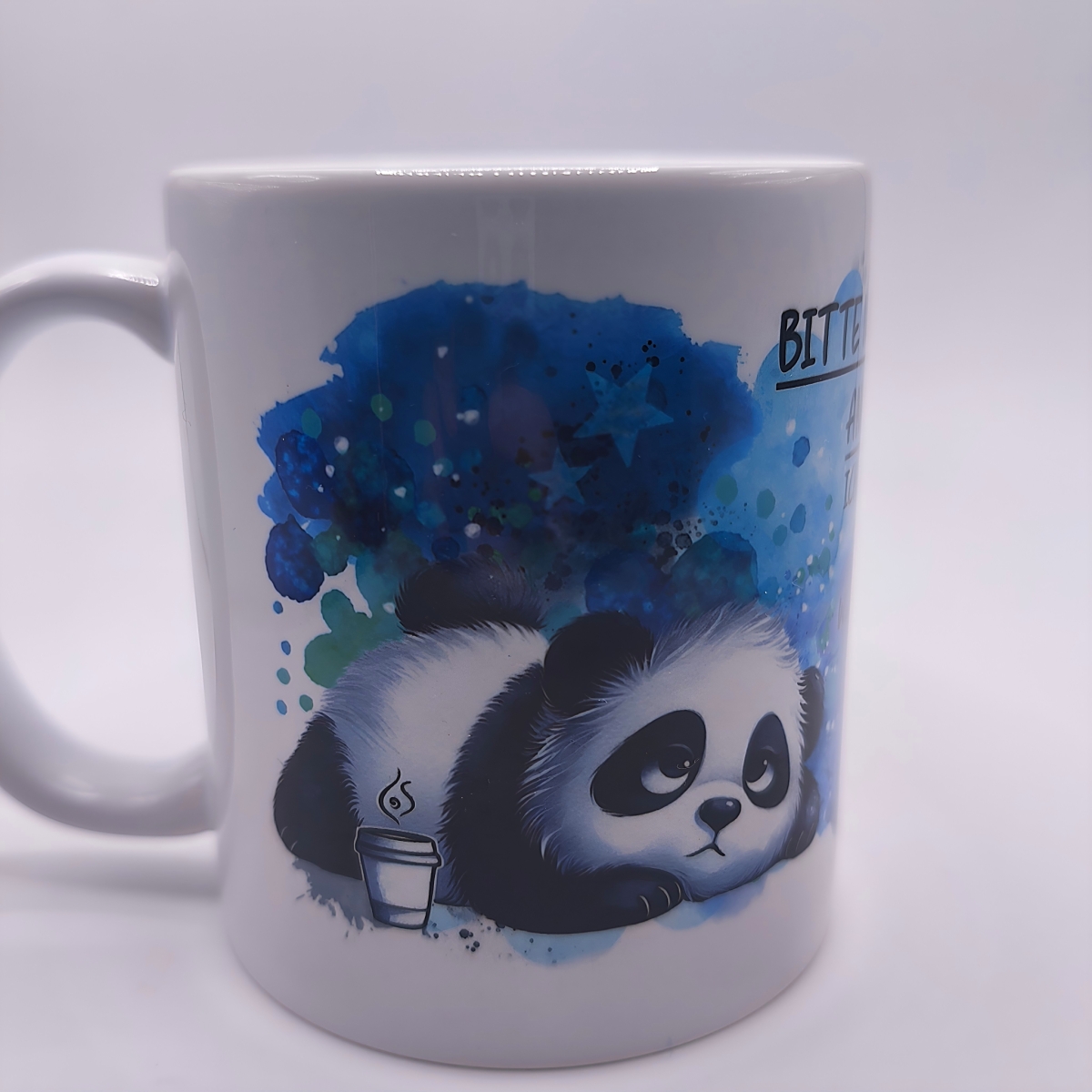 Tasse Pandabären Aquarell