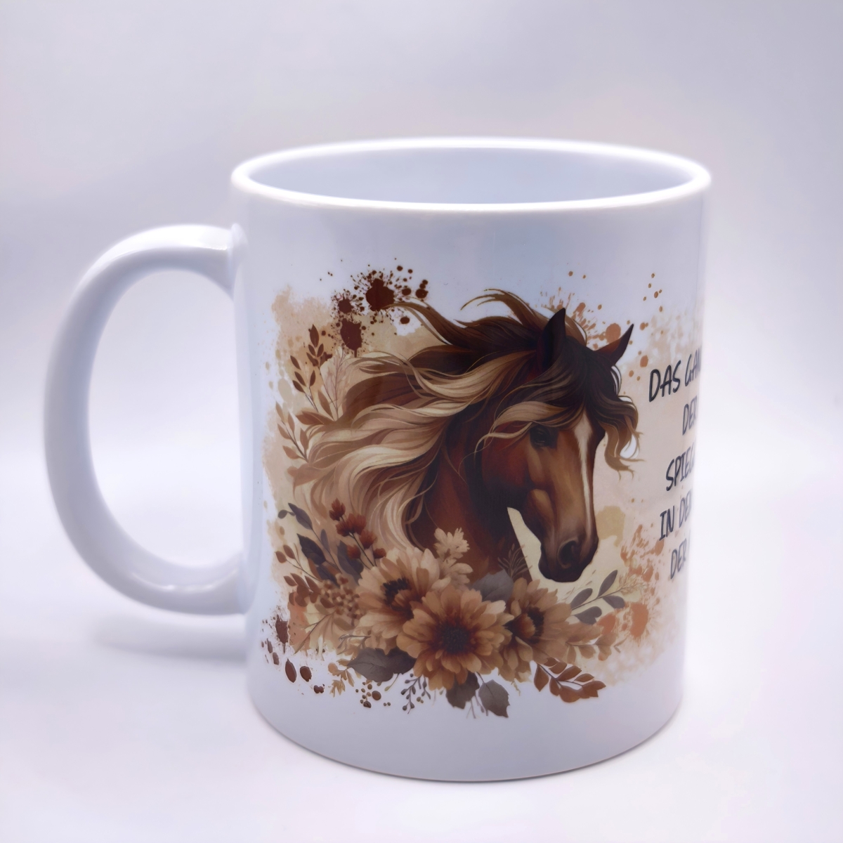 Pferde Tasse Glück der Erde