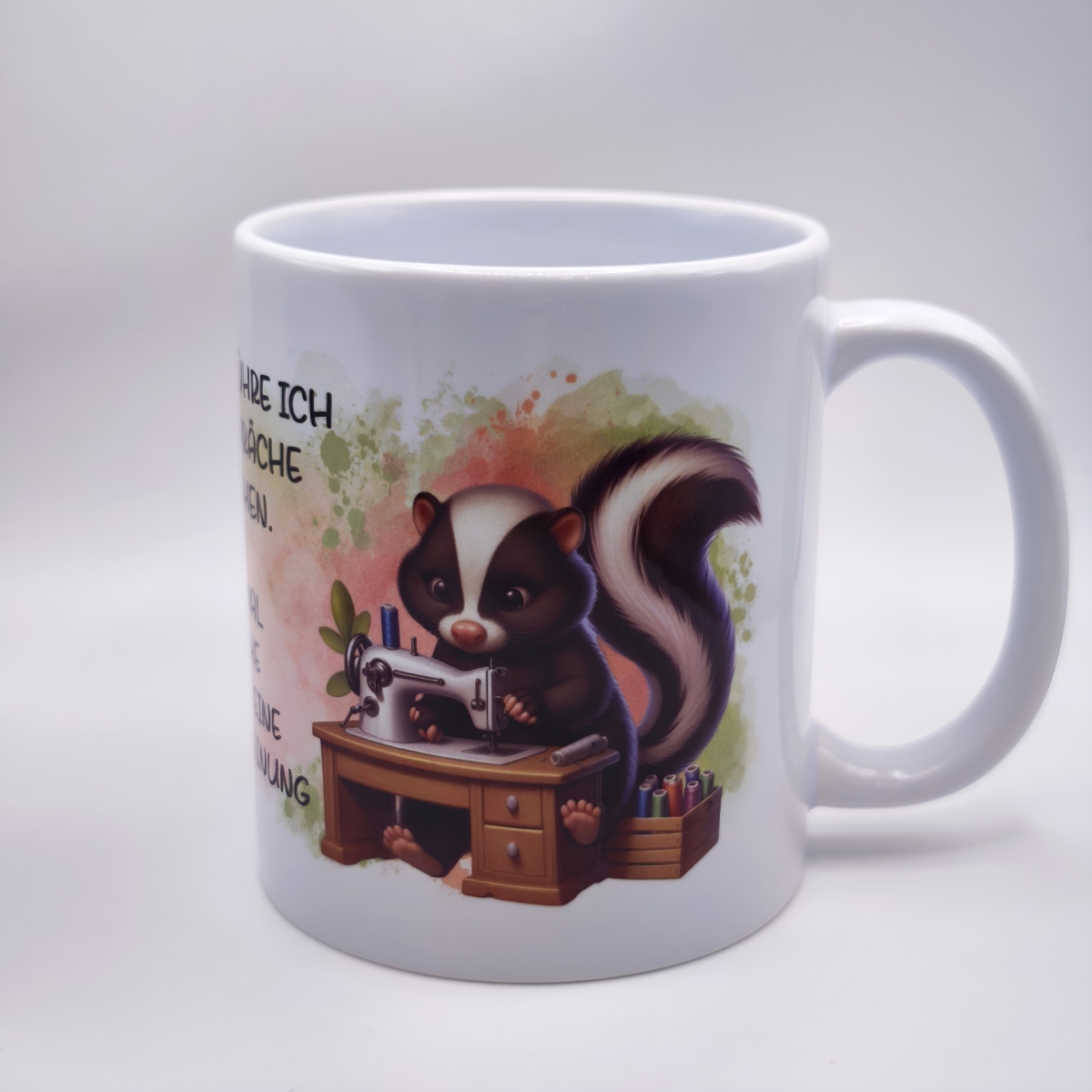 Tasse für Selbstgespräche Nähen