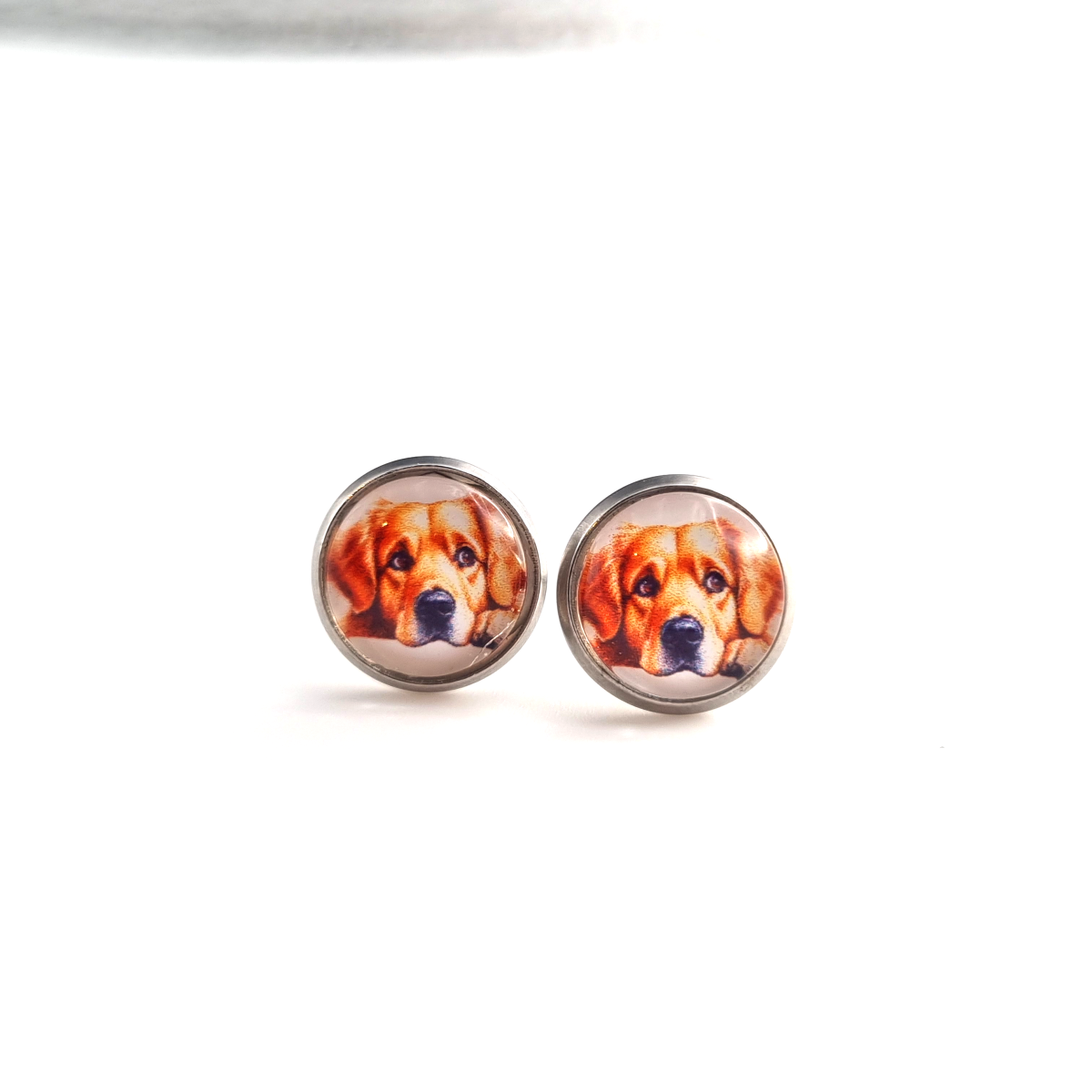 Goldener Blick Cabochon 10mm