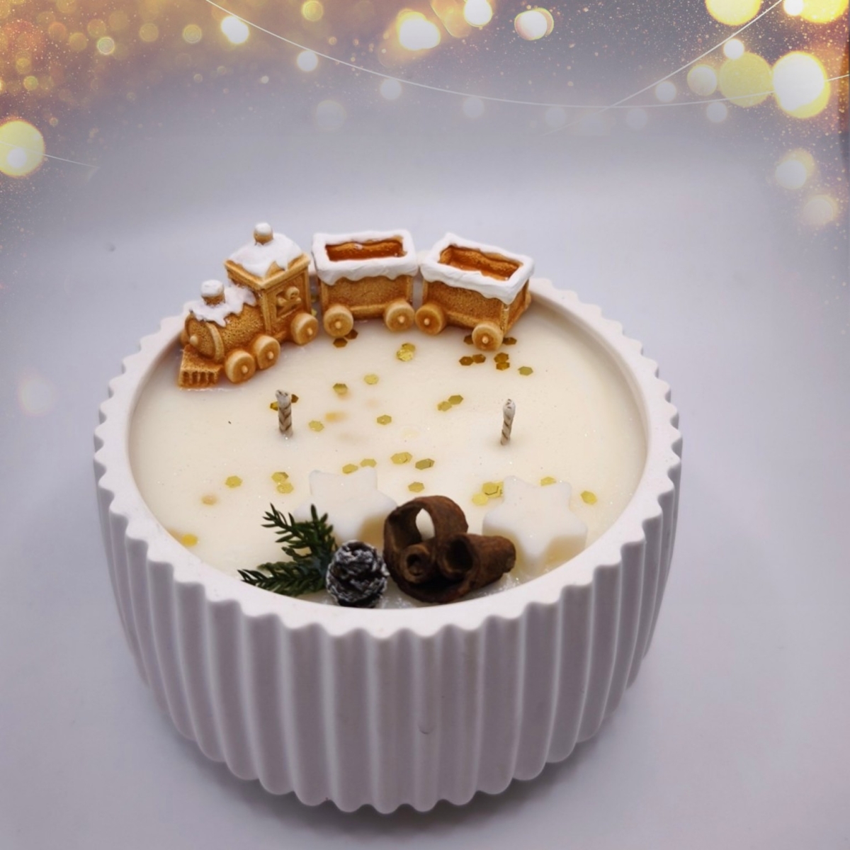 Sojawachskerze Minizug Eukalyptus Tanne und Minze