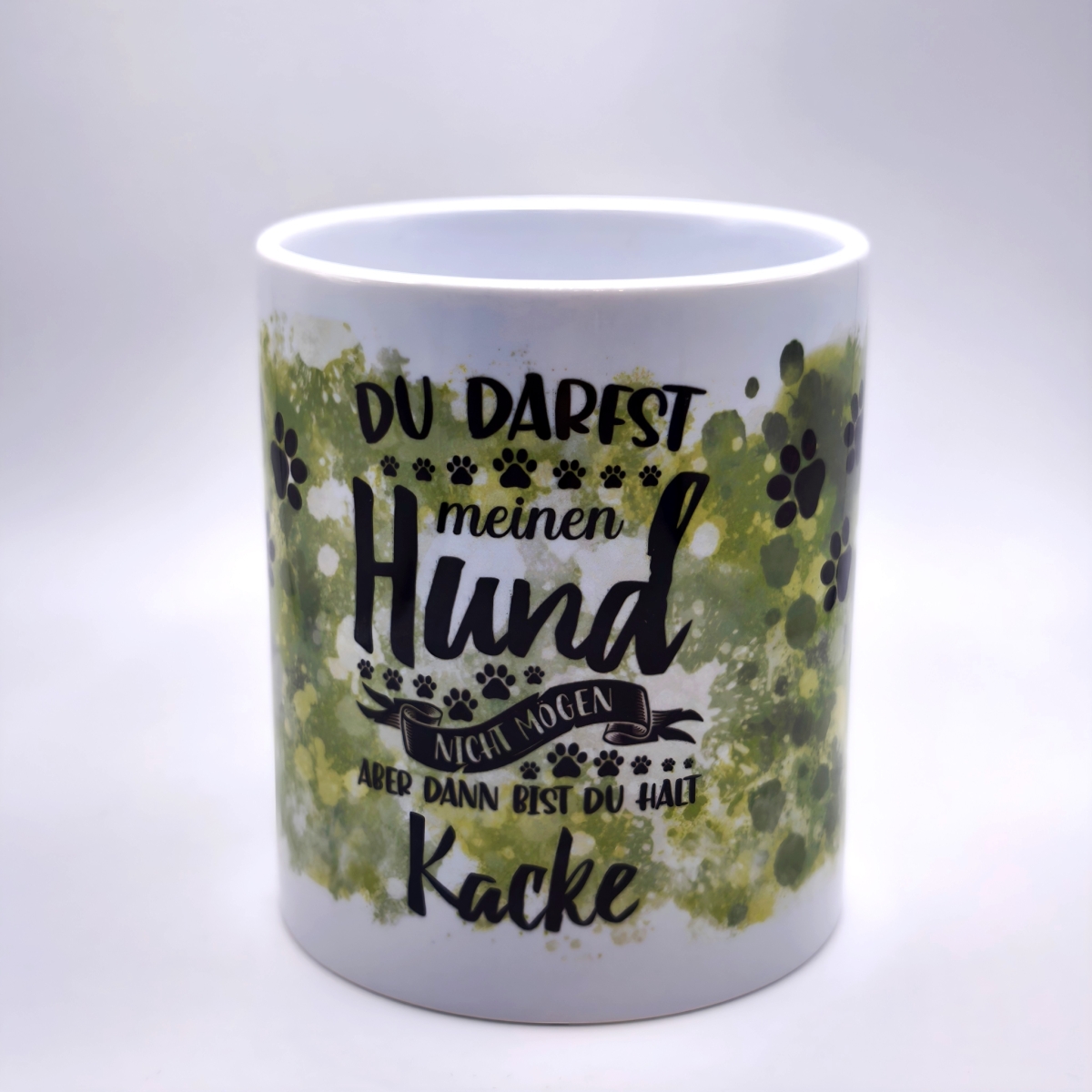 Tasse Hundepfoten