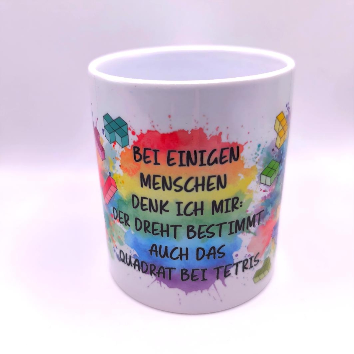 Tasse Tetris und Zebra