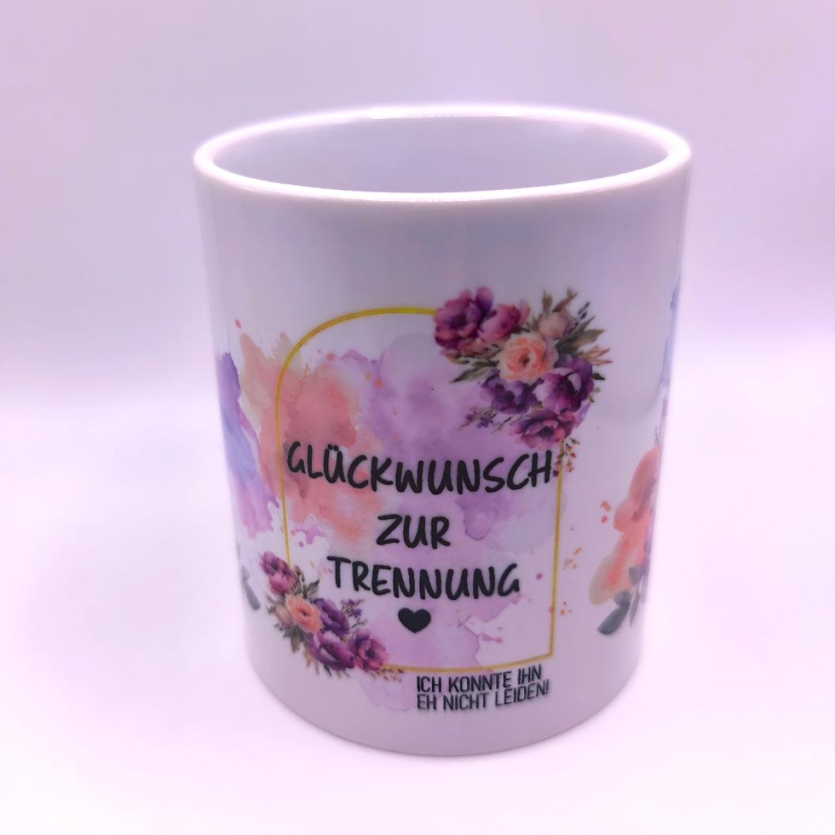 Tasse Glückwunsch zur Trennung