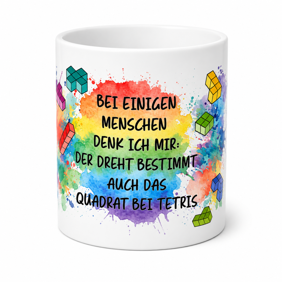 Tasse Tetris und Zebra