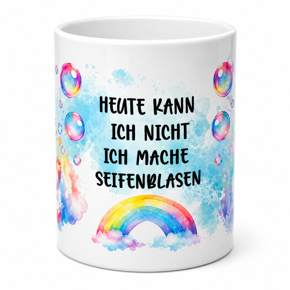 Tasse Einhorn mit Seifenblasen