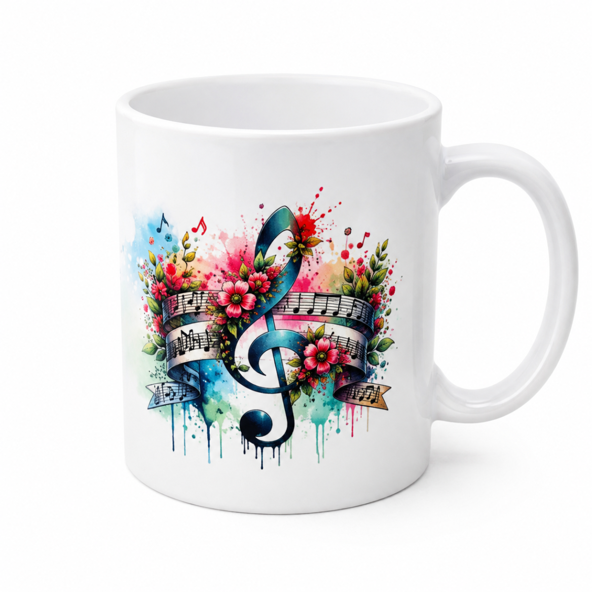 Tasse Musikschlüssel