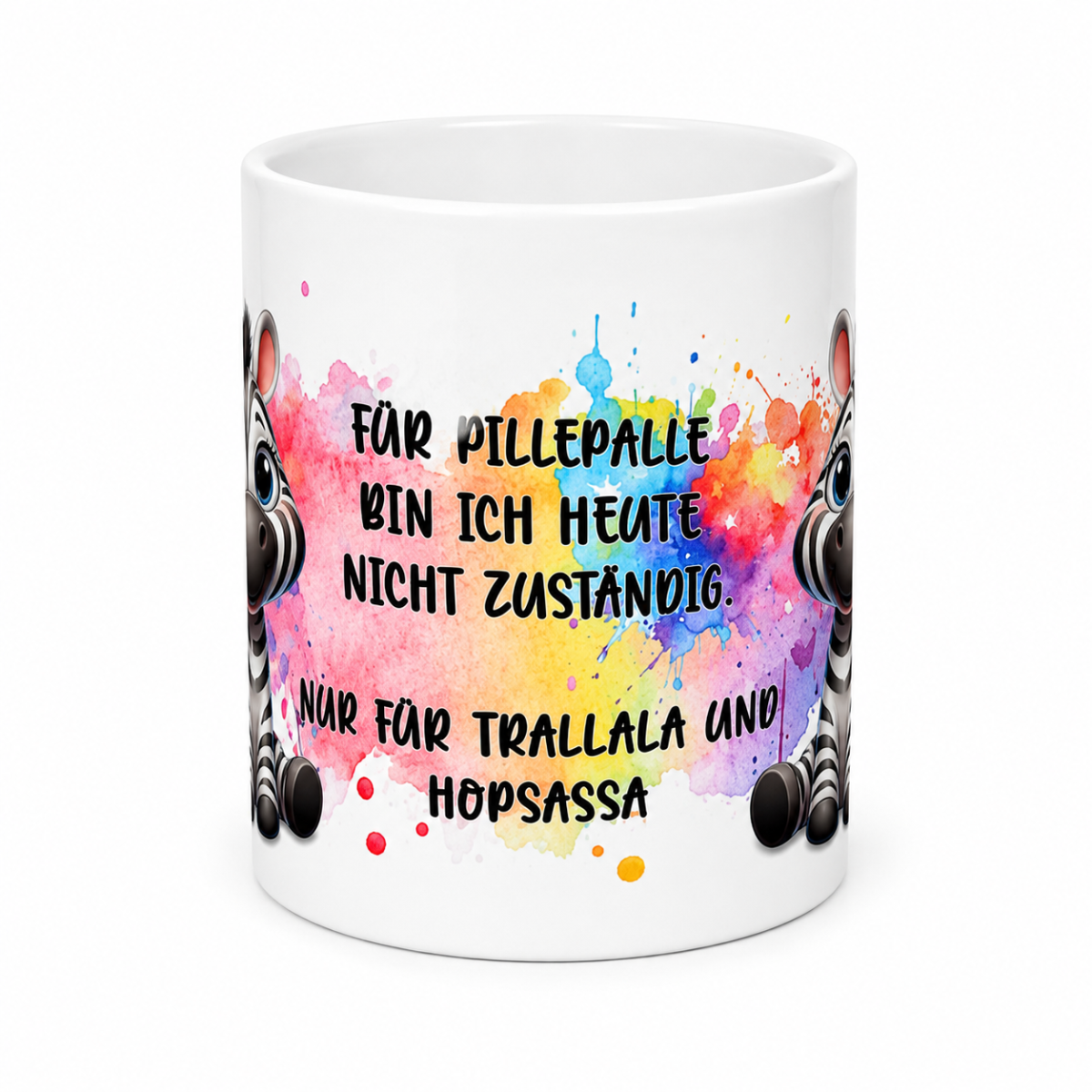Tasse mit Zebra trallala