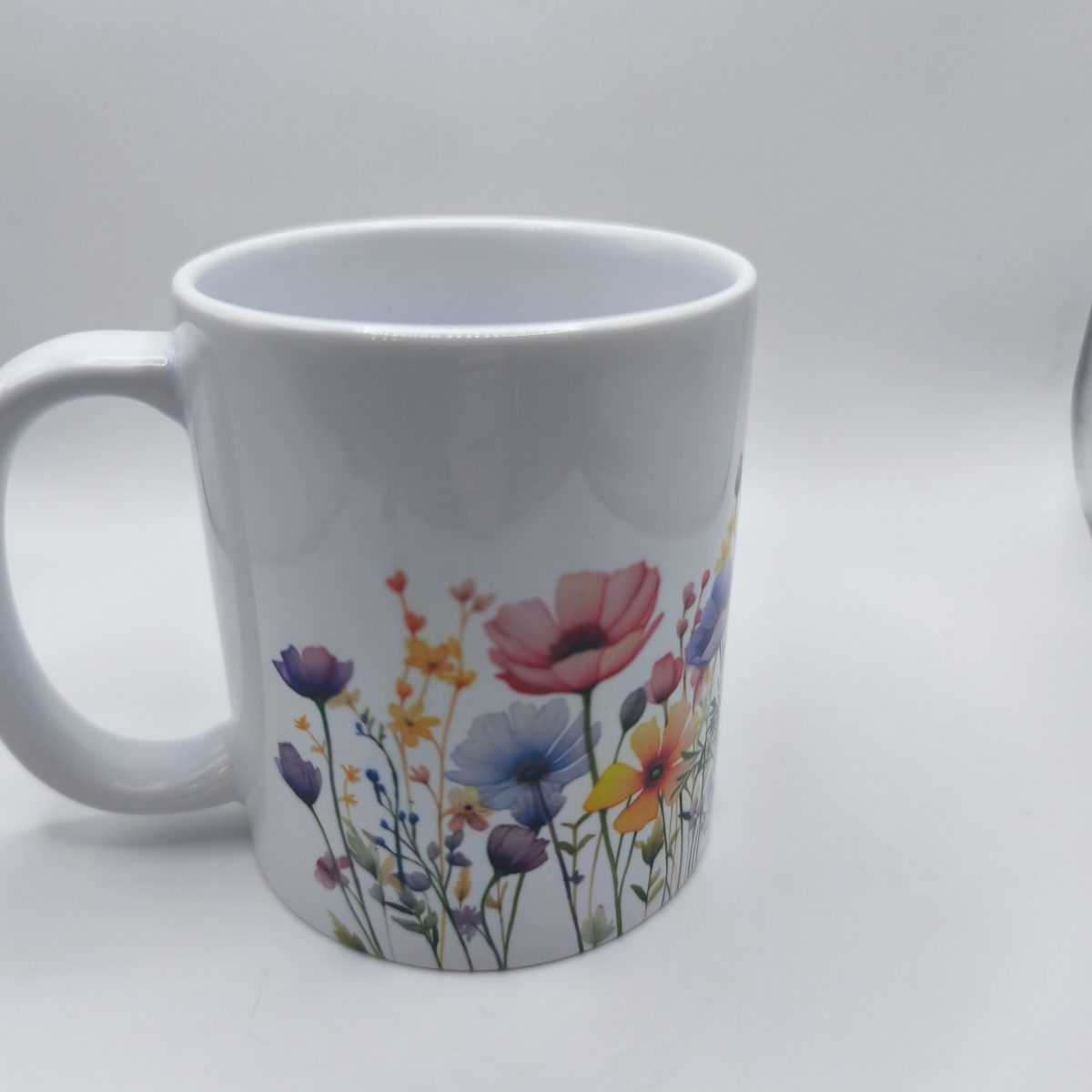 Aquarell Tasse Blumenwiese 1