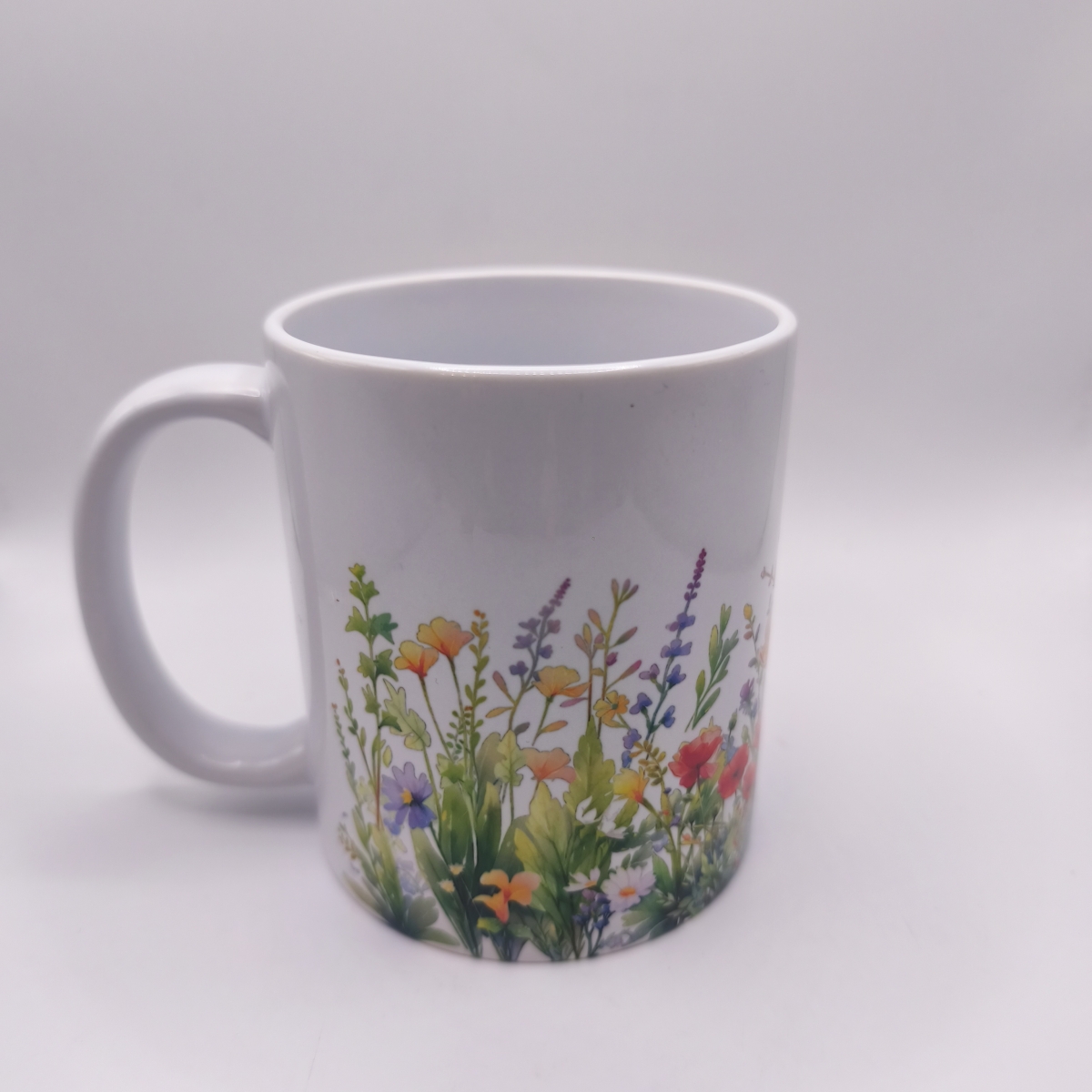 Blumenwiese 2 Aquarell Tasse