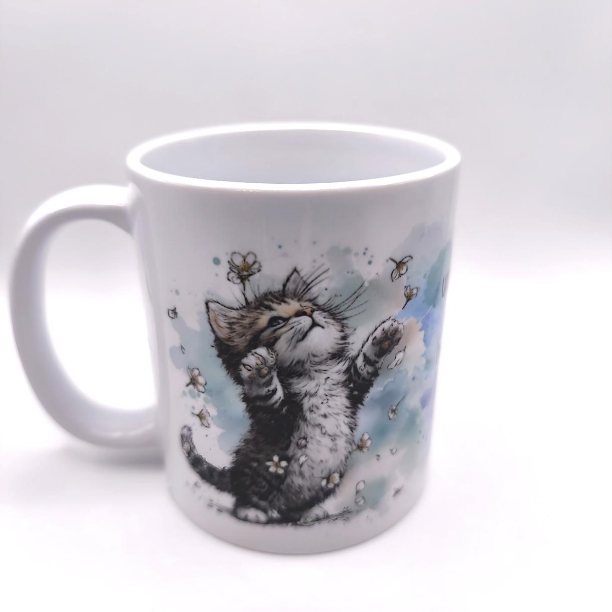 Katzen Tasse Zuhause