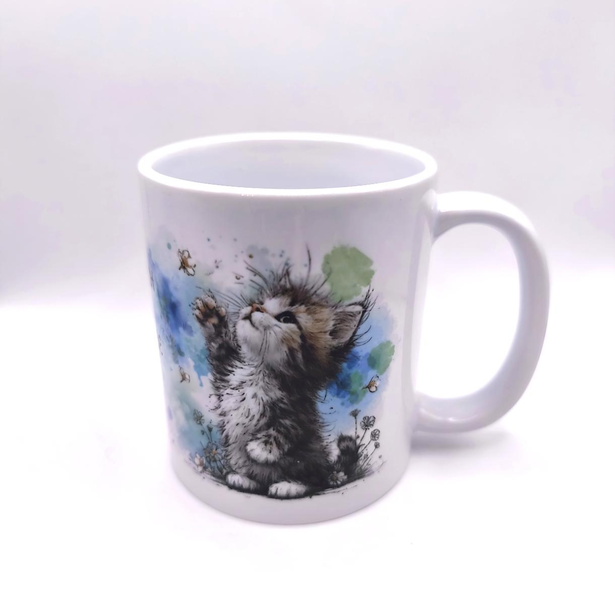 Katzen Tasse Zuhause