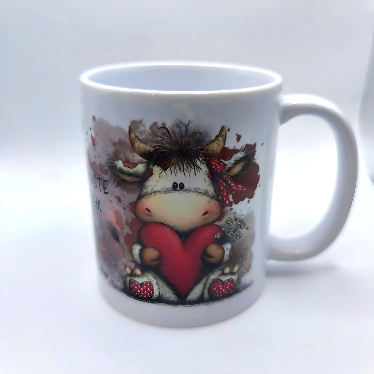 Kuh Tasse mit süßen Kühen
