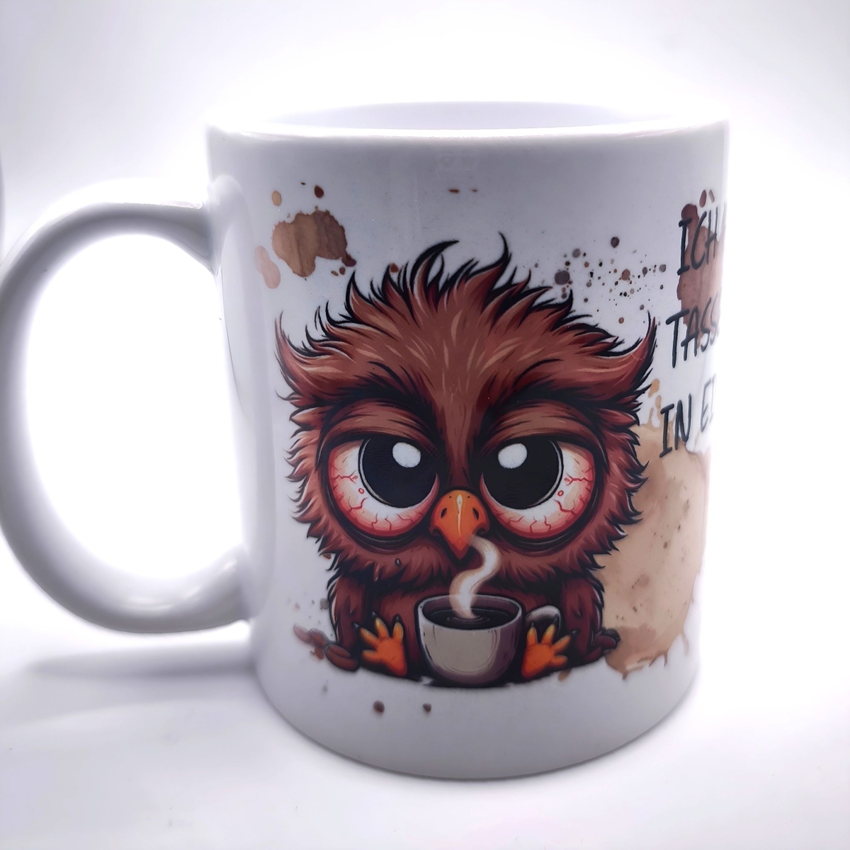 Kaffee Tasse Eule