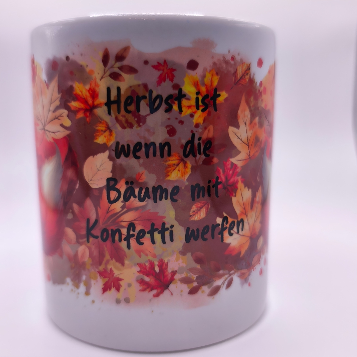 Herbst Tasse Fuchs