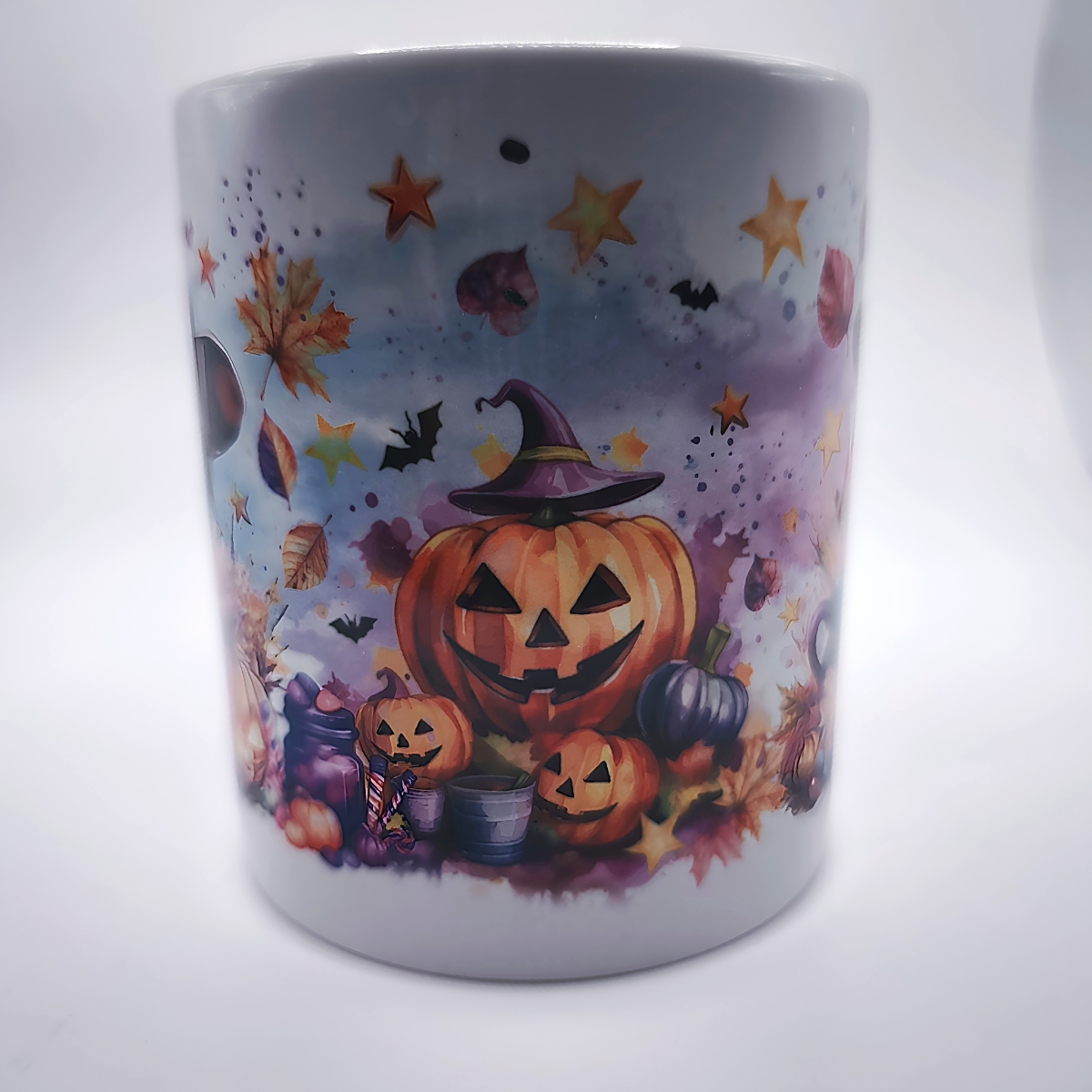 Halloween Katzen Tasse