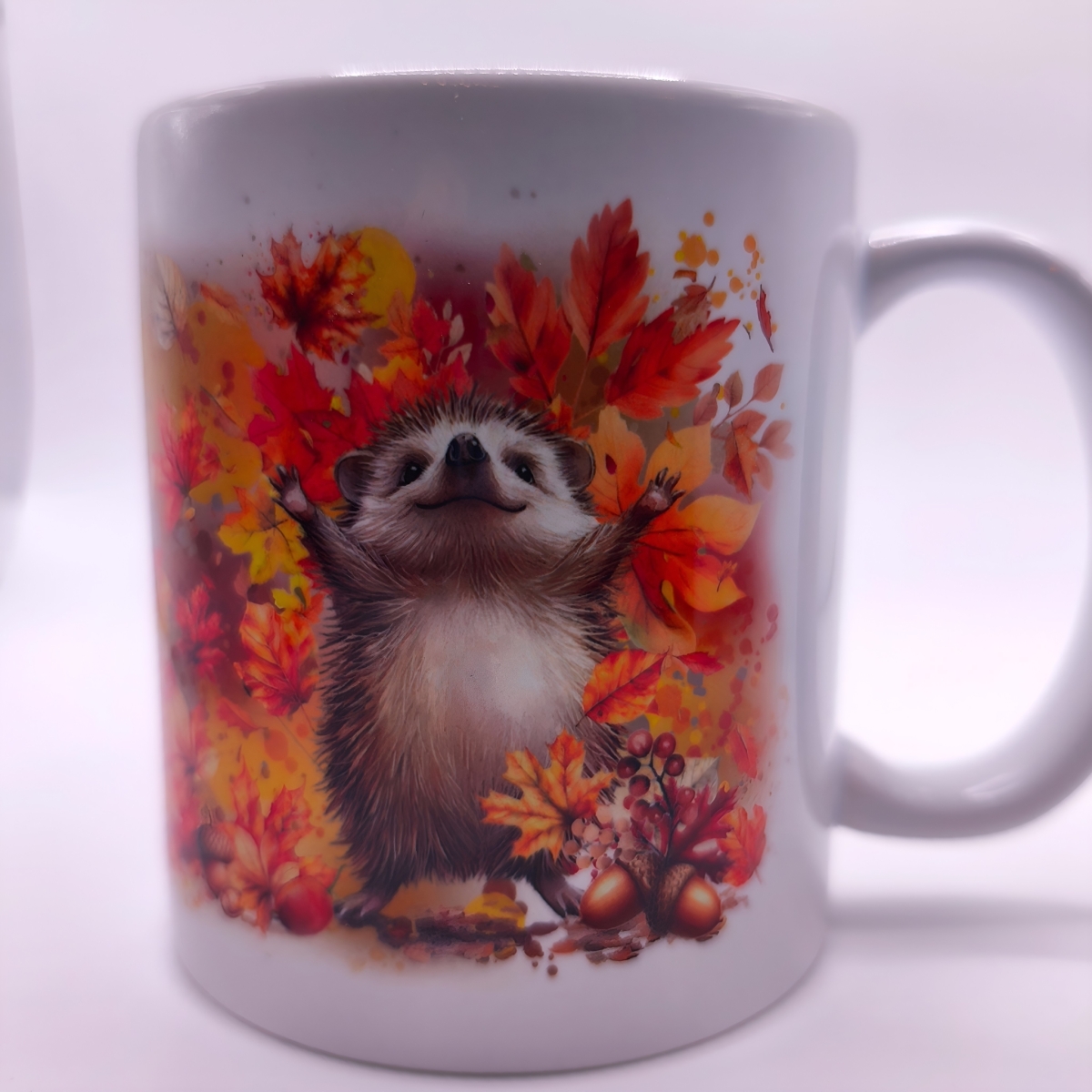 Herbst Tasse Igelchen