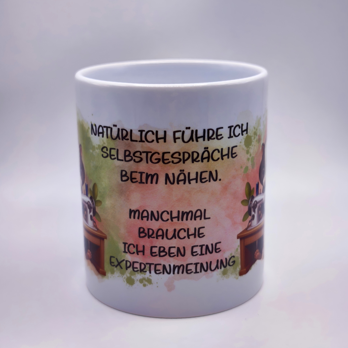 Tasse für Selbstgespräche Nähen