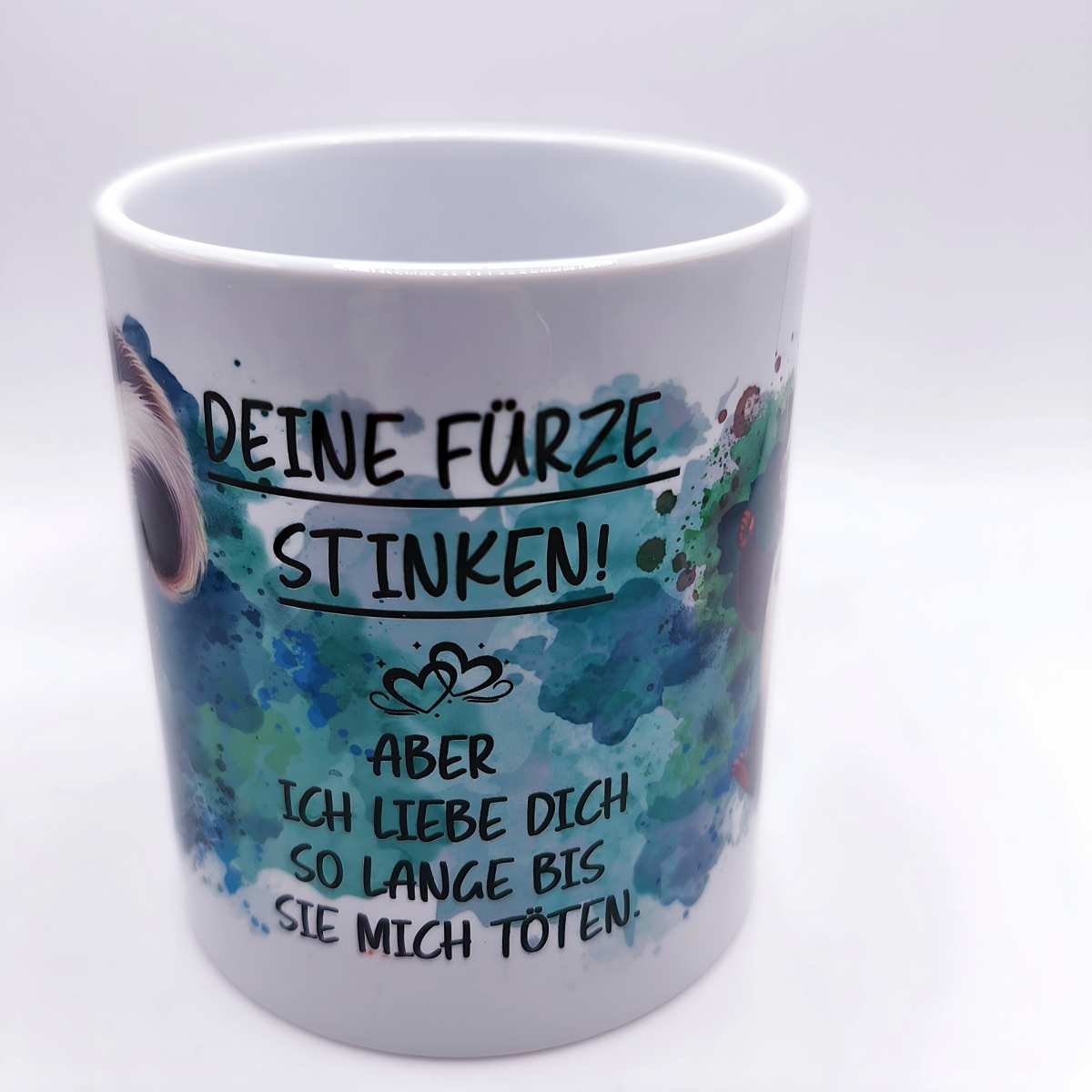 Tasse Stinktiere